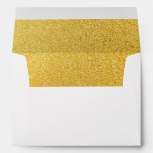 Faux Gold Envelope
