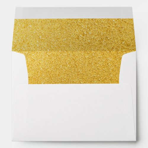 Faux Gold Envelope