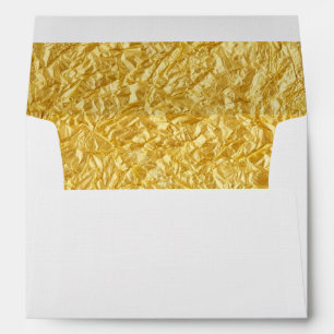 Faux Gold Envelope