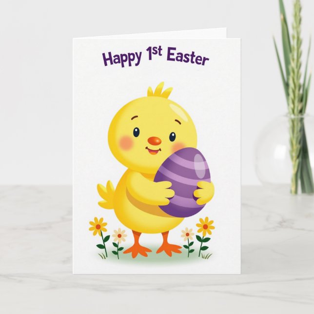 Faux Gold First Event Card (Front)