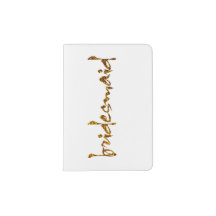 Faux Gold Foil Bridesmaid