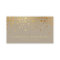 Faux Gold Foil Confetti Dots Modern Business Card
