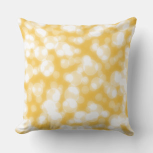 Faux Gold Foil Confetti Elegant Sparkles Throw Pillow