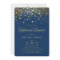 Faux Gold Foil Confetti | Navy Rehearsal Dinner