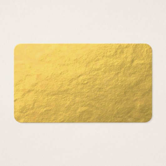 Faux Gold Foil Effect Printed (Front)
