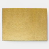 Faux, Gold Foil, Elegant, Modern Envelope (Front)