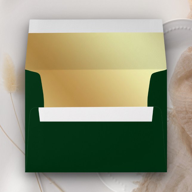 Faux Gold Foil Green Envelope (Creator Uploaded)