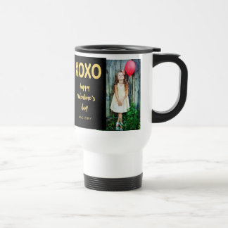 Faux Gold Foil XOXO | Valentine's Day Photo Mug
