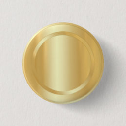 Faux Gold Glamour Elegant Trendy Template Button