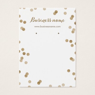 Blank Earring Cards Zazzle