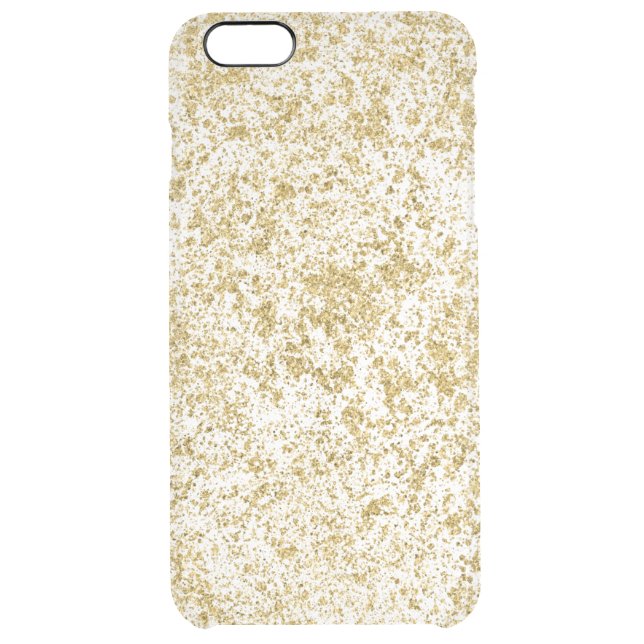 Faux Gold Glitter Dust Uncommon iPhone Case (Back)