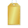 Faux Gold Glitter Elegant Blank Template Custom Gift Tags