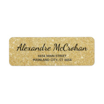 Foil Return Address Labels | Zazzle