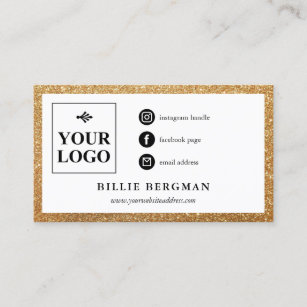 Facebook Logo Business Cards Business Card Printing Zazzle