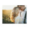 Faux Gold Glitter Wedding Thank You Postcard