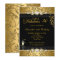Faux Gold Leaf 50 Fabulous Birthday party Black