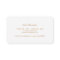 Faux Gold Leaf Cosmetologist Purple Stylist