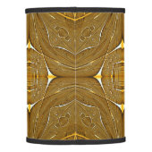Faux Gold Metal Pattern Design Lamp Shade (Back)