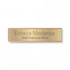 Faux Gold Office Door Sign Signs  Name Plate