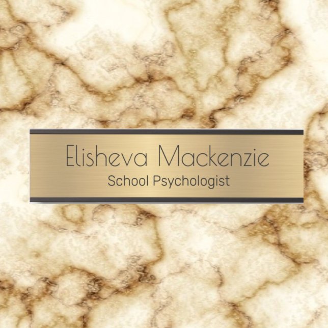 Faux Gold Office Door Sign Signs  Name Plate  (Creator Uploaded)