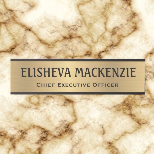 Faux Gold Office Door Sign Signs  Name Plate (Creator Uploaded)