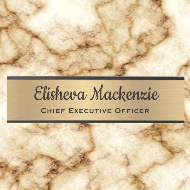 Faux Gold Office Door Sign Signs  Name Plate (Creator Uploaded)