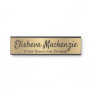 Faux Gold Office Door Sign Signs  Name Plate