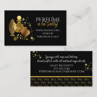 Faux gold perfume bottles handcrafted scent lotion