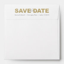 Save The Date Envelopes Zazzle