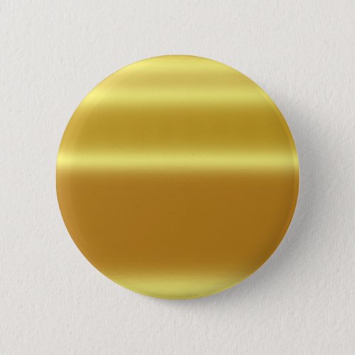 Faux goldshiningmetallicyellowgoldengraphic pinback button