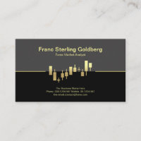 Faux Gold Stock Exchange Graph Gold Trading