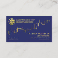 Faux Gold Stock Exchange Graph Index Forex Dealer