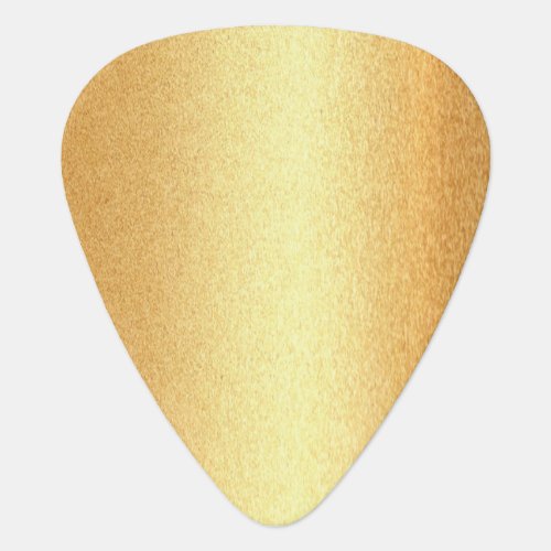 Faux Gold Template Elegant Glamorous Trendy Guitar Pick
