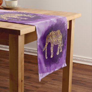 Peacock Purple Modern African Inspired Feathers Africa Batik Fairy Tale Print Roostery Tablerunner 16in x 108in Cotton Sateen Table Runner Peacock Purple Modern African Inspired Feathers Africa Batik Fairy Tale Print Roostery Tablerunner 16in x 108in Cotton Sateen Table Runner