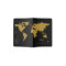 Faux Gold World Map, Feminine & Modern Travel