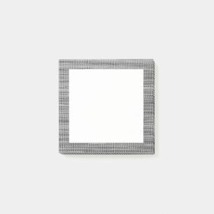 Faux Gray Fabric Framed Post-it® Notes