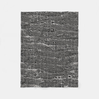 Faux Grey Concrete Fleece Blanket