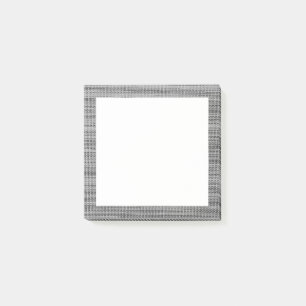 Faux Grey Fabric Frame Post-it® Notes