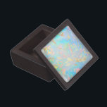 faux holographic opal stone design gift box<br><div class="desc">faux opal stone gift box</div>