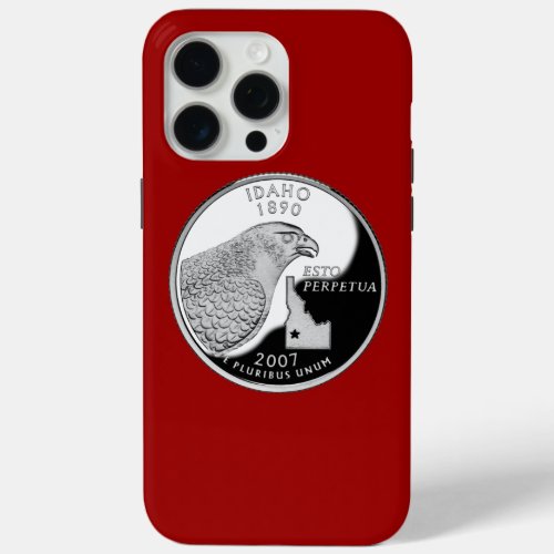 Faux Idaho State Quarter iPhone 15 Pro Max Case