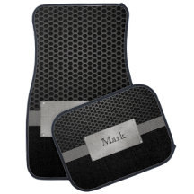 Faux Industrial Nameplate Personalized