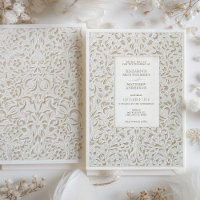 Faux Ivory Lace Wedding