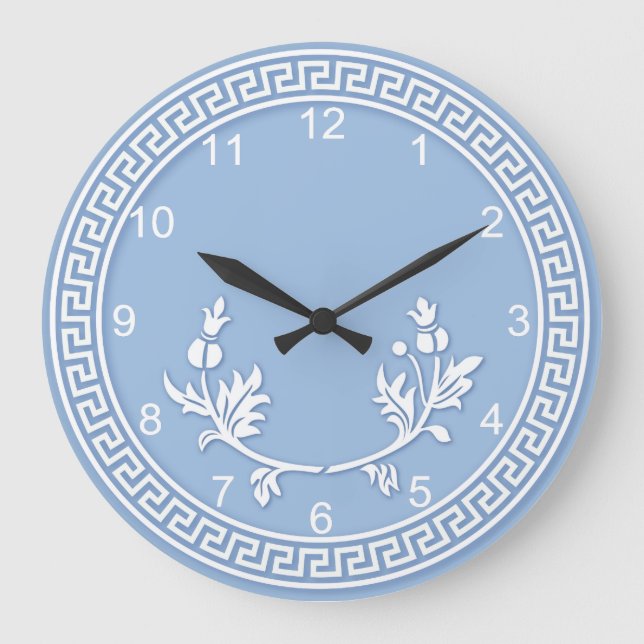 Faux Jasperware Large Clock (Front)
