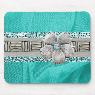 faux jeweled mousepad