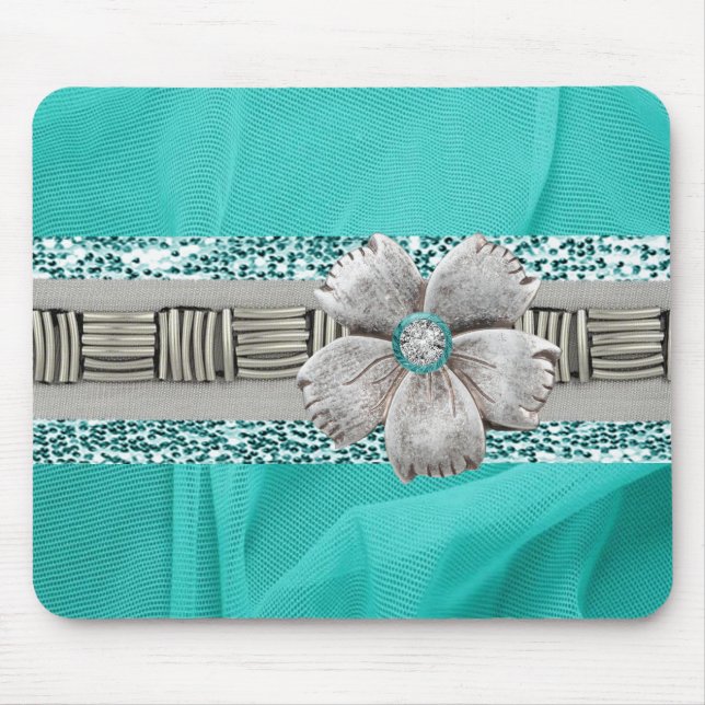 faux jeweled mousepad (Front)
