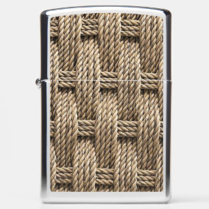 Faux Knitted Cotton Zippo Lighter