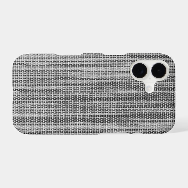 Faux Knitted iPhone Case (Back (Horizontal))
