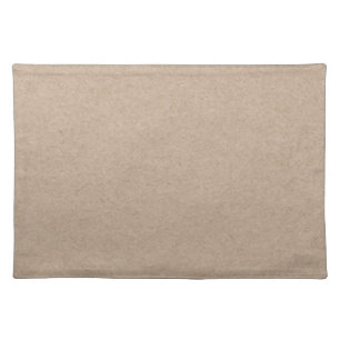 Faux Kraft Paper Background Cloth Placemat