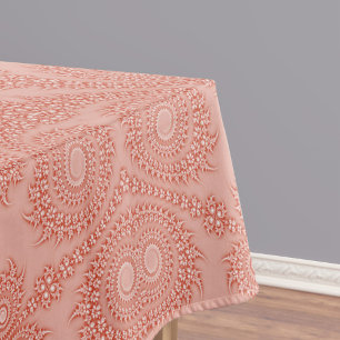 Faux Lace Fractal Tablecloth