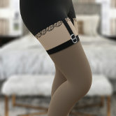 sexy leggings lingerie Wholesale Seamless Leggings Lace Top Thigh High Tight Lingerie Stocking  Stay up Tights Leggings with Silicone Sexy Lace Stocking - Thigh High  Stocking and Lace Top Stocking price main image 1